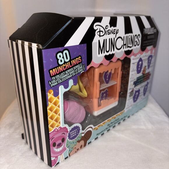 Disney Munchlings Mini Munch Orange Display Scented Figures 7 Pcs Series 1 NEW - Picture 3 of 6